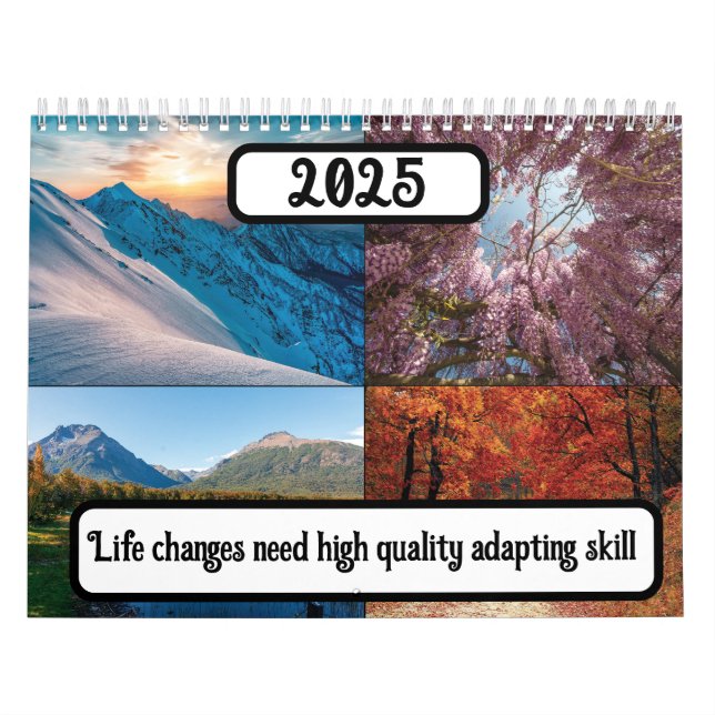 Livscykelförändringar kräver hög kvalitet i anpass kalender (Omslag)