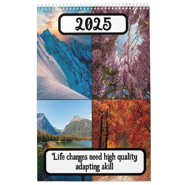 Livscykelförändringar kräver hög kvalitet i anpass kalender (Omslag)