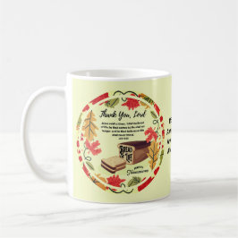 LIVSFÖRBUNDET Happy thanksgiving Christian Kaffemugg