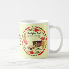 LIVSFÖRBUNDET Happy thanksgiving Christian Kaffemugg