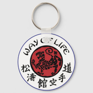 Livsföring Shotokan Keychain Nyckelring