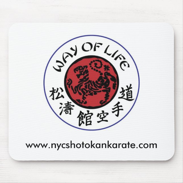 Livsföring Shotokan Mousepad Musmatta (Framsidan)