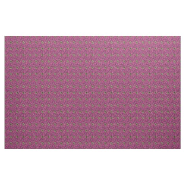 Livsglad 60-tals Psykedelisk Paisley Retro Virvel Tyg (Yard)
