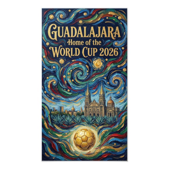 Livsglad och elegant konst från Guadajalara Fototryck (Framsidan)