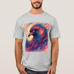 Livsglad Örn Konstverk T Shirt