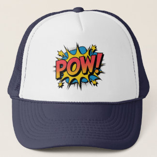 Livsglad Retro POW! Pop Art Serietruckarhatt Keps
