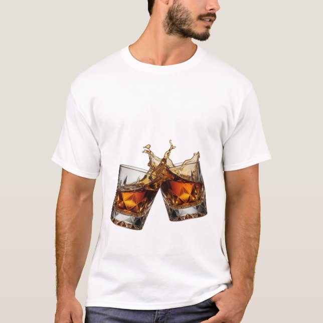 Livsglad Silver WHISKY SPLASH Tröja (Framsida)