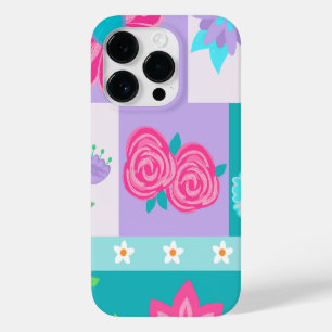 Livsglada blommande blommor design