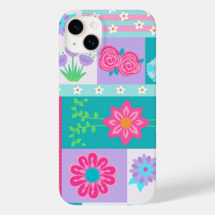 Livsglada blommande blommor design