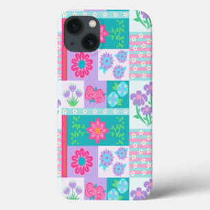 Livsglada blommande blommor design