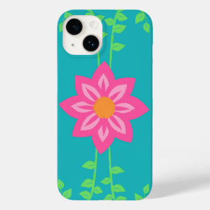 Livsglada blommande blommor design