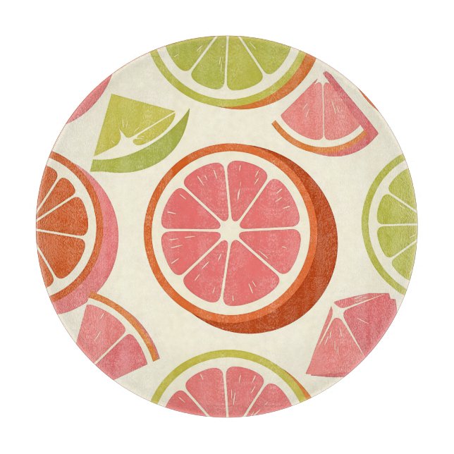 Livsglada Citrus Grapefrukt Orange Lime Skivor  (Framsidan)