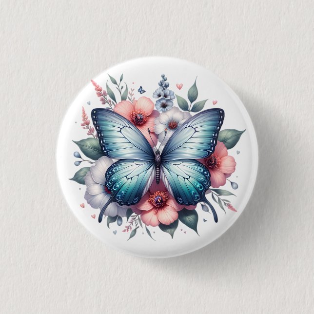 Livsglada fjärilsblomsterbukett Art-96283 Knapp (Framsida)