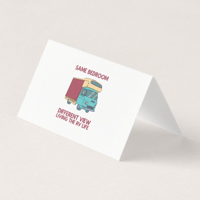 Livskampanj i RV Visitkort (Framsida)