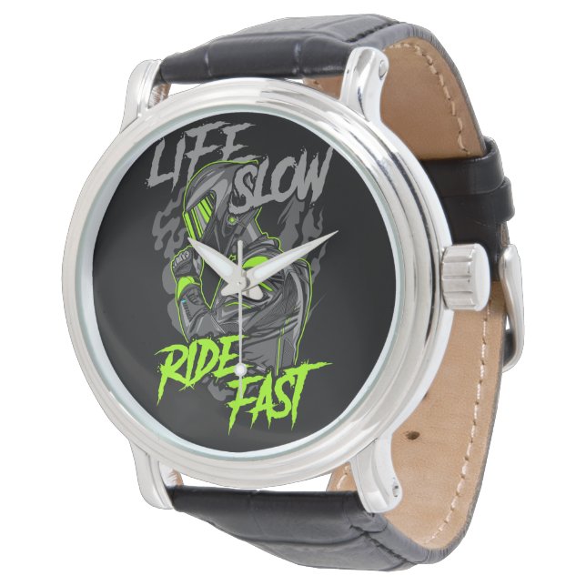 LIVSLÅG RID FAST LIFESTYP ARMBANDSUR (Vinklad)