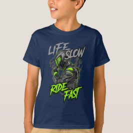 LIVSLÅG RID FAST LIFESTYP T SHIRT