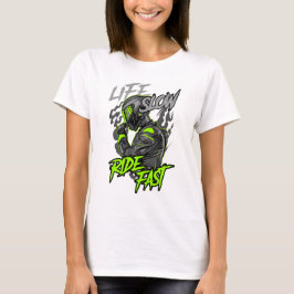 LIVSLÅG RID FAST LIFESTYP T SHIRT