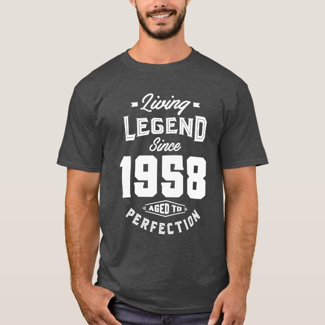 Livslängd 1958 t shirt (Framsida)