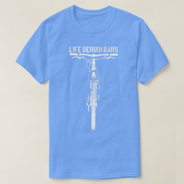 Livslängd bakom Pub cykelcykel Bike Cycling Lo T Shirt (Design framsida)