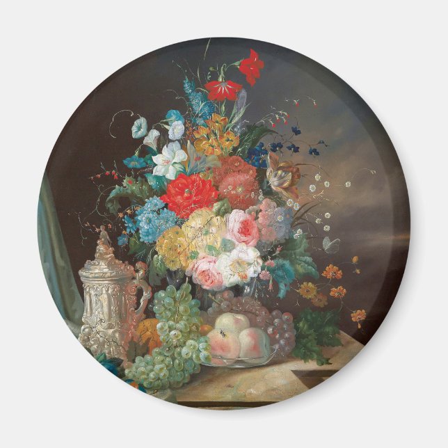 Livslängd: Blommor och fruktmagnet Magnet (Framsidan)