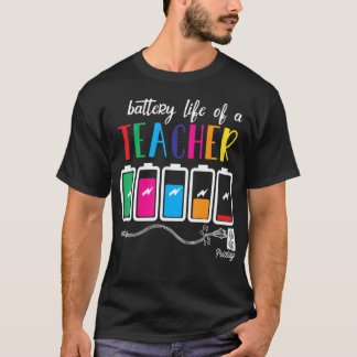 Livslängd en lärare Thanksgiving jul T Shirt