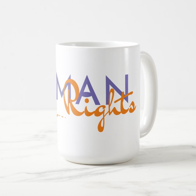 Livslängd för mänskliga Höger Kaffemugg (Framsida höger)
