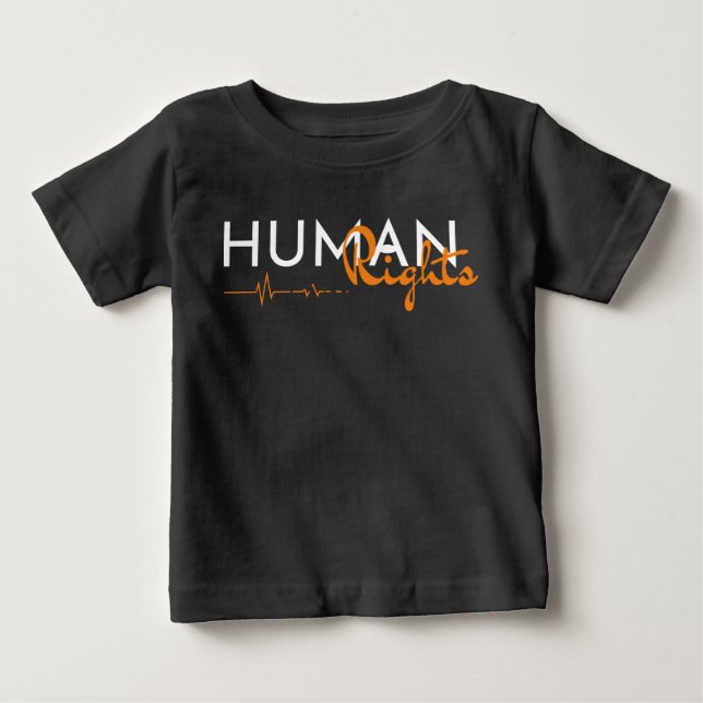 Livslängd för mänskliga Höger T Shirt (Framsida)