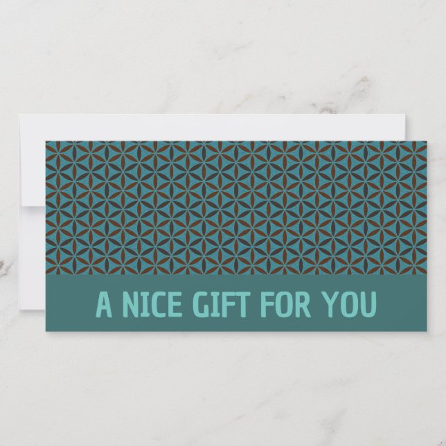 LIVSLÄNGD - frimärke mönster 2 (Framsida)