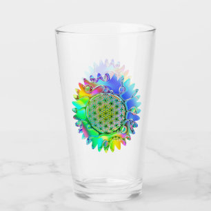 Livslängd - Geometrisk Blommar 5 Glaskopp