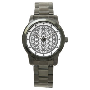 LIVSLÄNGD - Helig Geometrisymbol kontur 2 Armbandsur