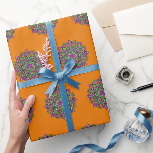 Livslängd - Indiska mandala 1 Presentpapper (Gifting)