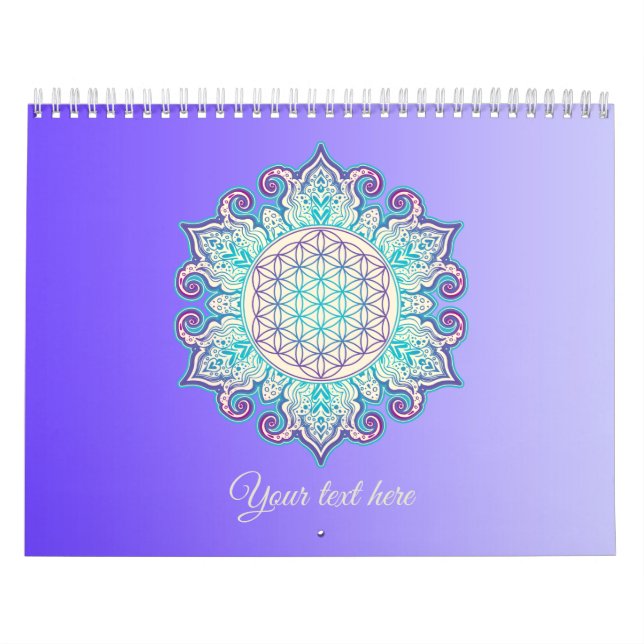 Livslängd - Indiska mandala 2 Kalender (Omslag)