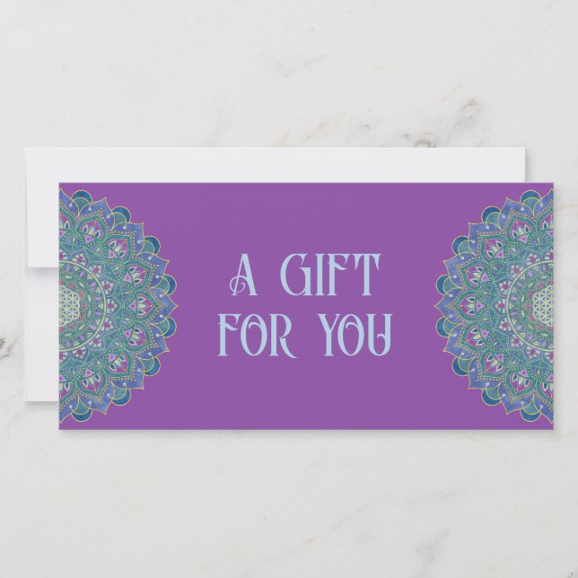 Livslängd - Mandala India Stil 1 (Framsida)