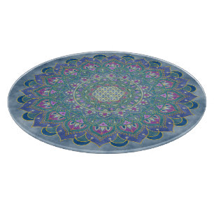 Livslängd - Mandala India Stil 1