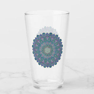 Livslängd - Mandala India Stil 1 Glaskopp