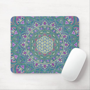 Livslängd - Mandala India Stil 1 Musmatta