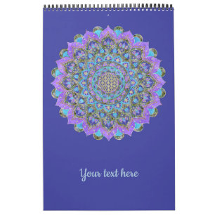 Livslängd - Mandala India Stil 2 Kalender