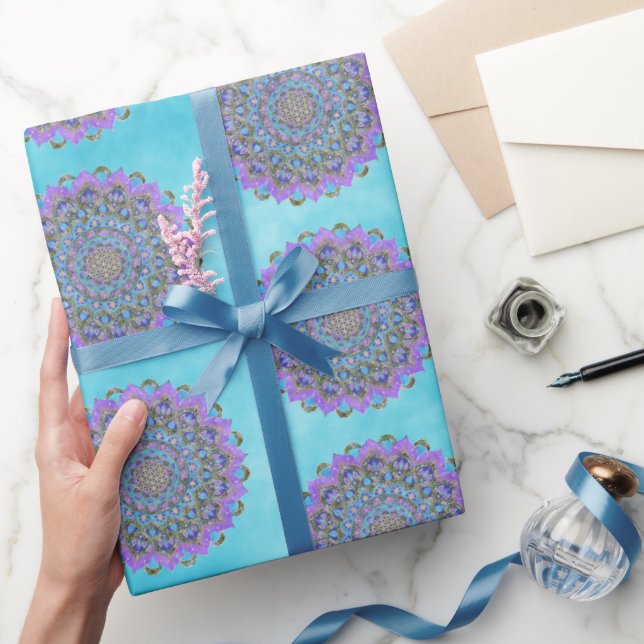 Livslängd - Mandala India Stil 2 Presentpapper (Gifting)