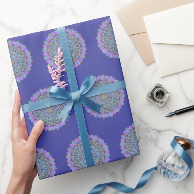 Livslängd - Mandala India Stil 2 Presentpapper (Gifting)