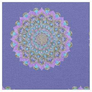 Livslängd - Mandala India Stil 2 Tyg
