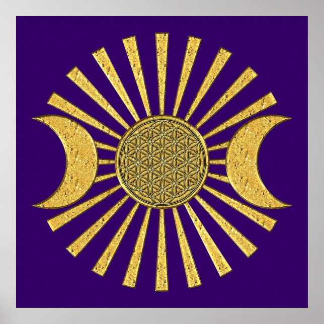 Livslängd med Måne Poster (Framsidan)