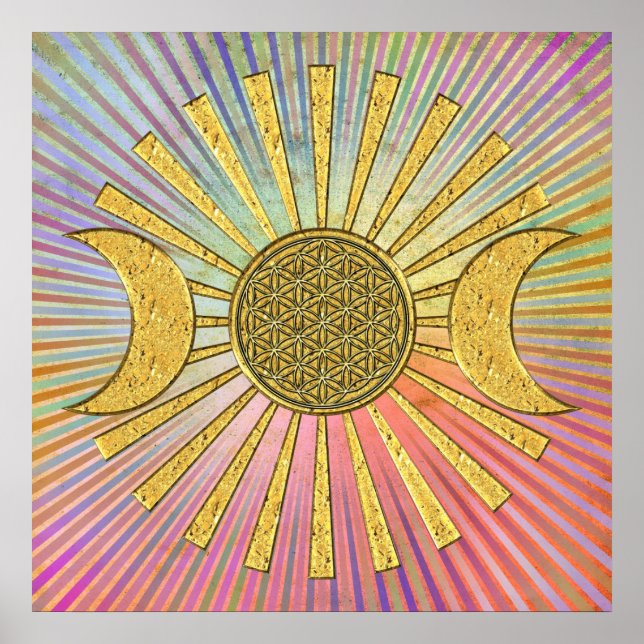 Livslängd med Måne Poster (Framsidan)