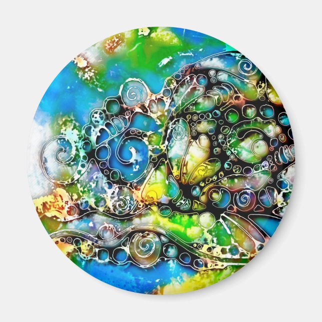 Livslängd - neurografisk artikel 7 magnet (Framsidan)