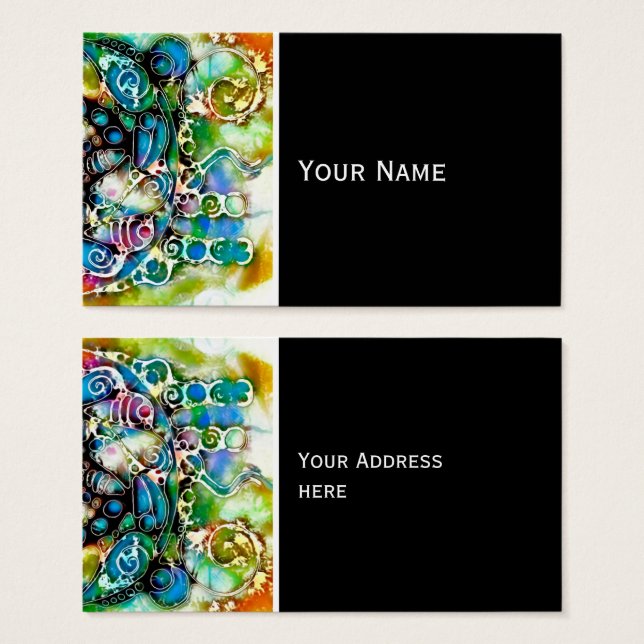 Livslängd - neurografisk artikel 7 visitkort (Framsida & baksida)