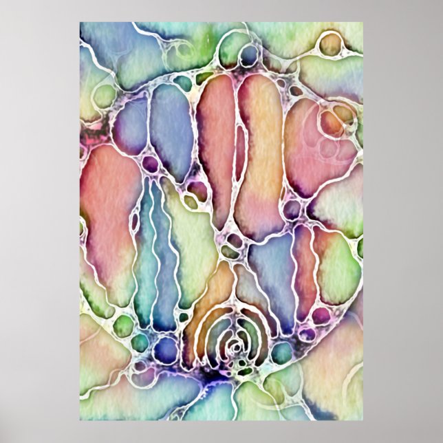 Livslängd - neurografisk artikel Mönster 1 Poster (Framsidan)