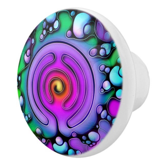 Livslängd - Neurografisk artikel Mönster 2 Knopp (Höger)