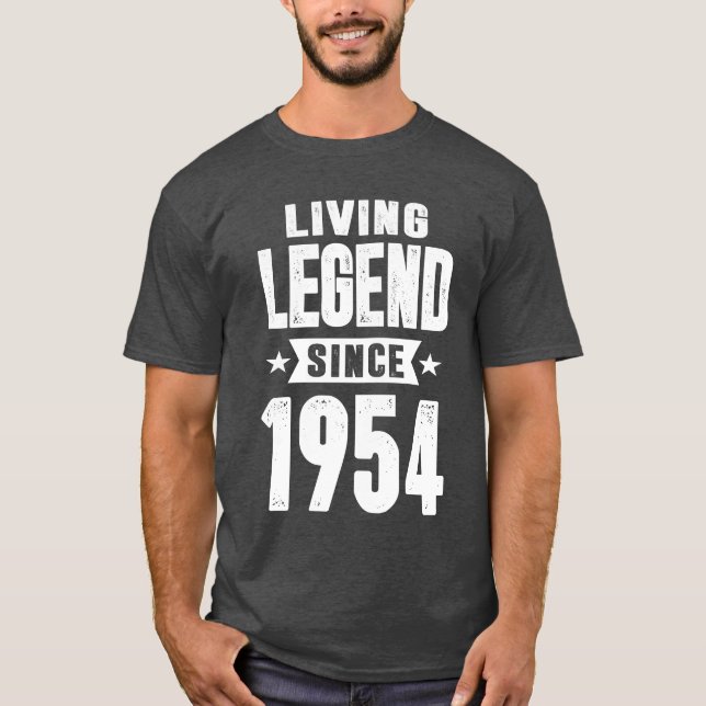 Livslängd sedan 1954 t shirt (Framsida)
