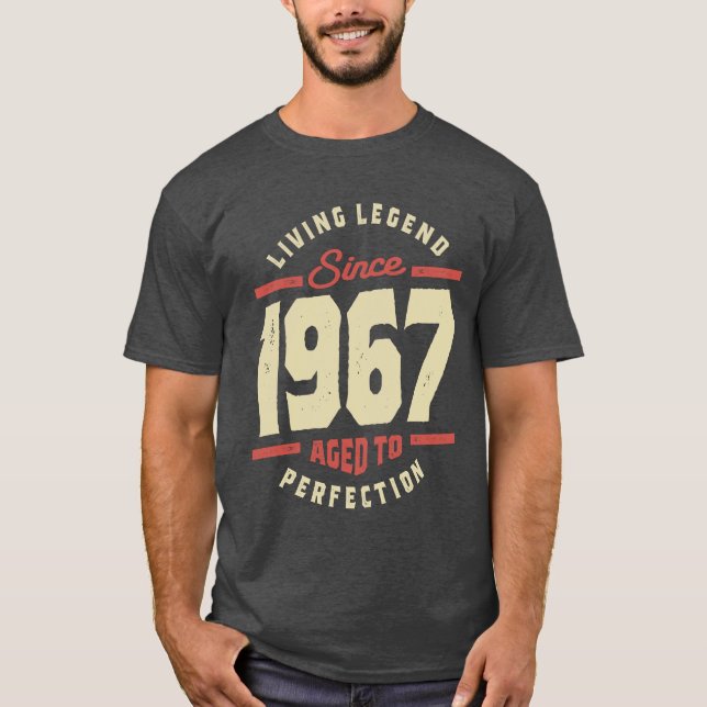 Livslängd sedan 1967, 56:e födelsedagen t shirt (Framsida)