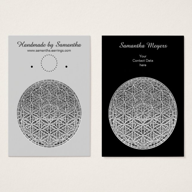 LIVSLÄNGD - Silver i Medal Visitkort (Framsida & baksida)