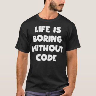 Livslängd utan kodprogram Programmeringsprogram fö T Shirt